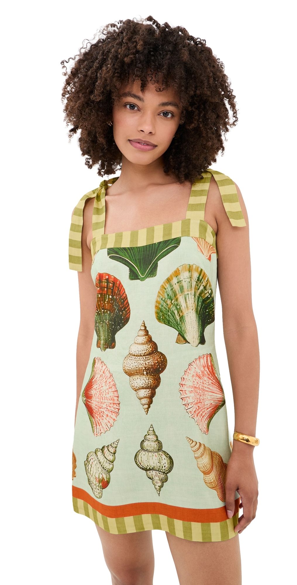 Hunter Bell Alba Dress Somers Shell Mint 2