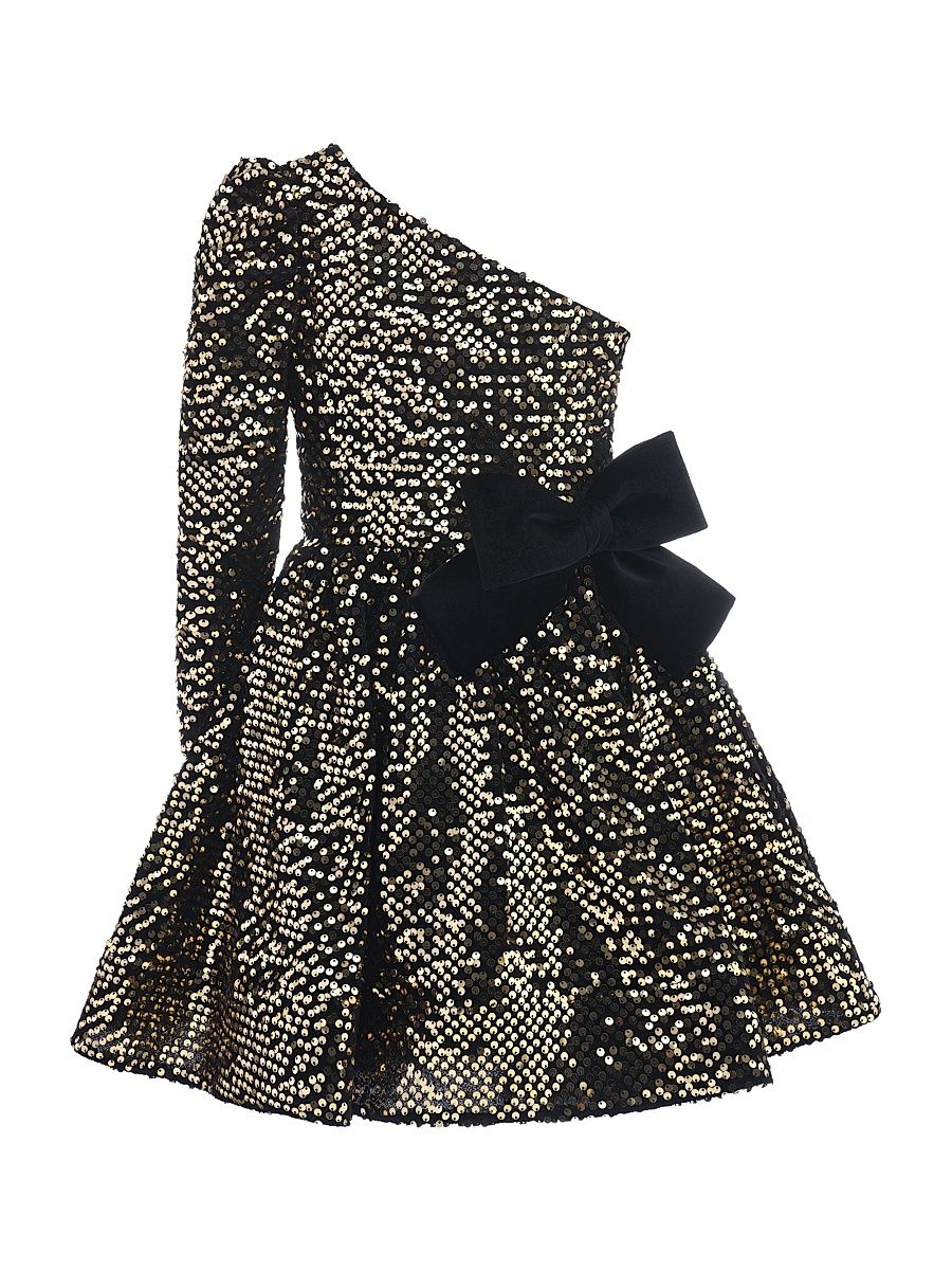 Little Girl's & Girl's Zoria Dress - Black - Size 5