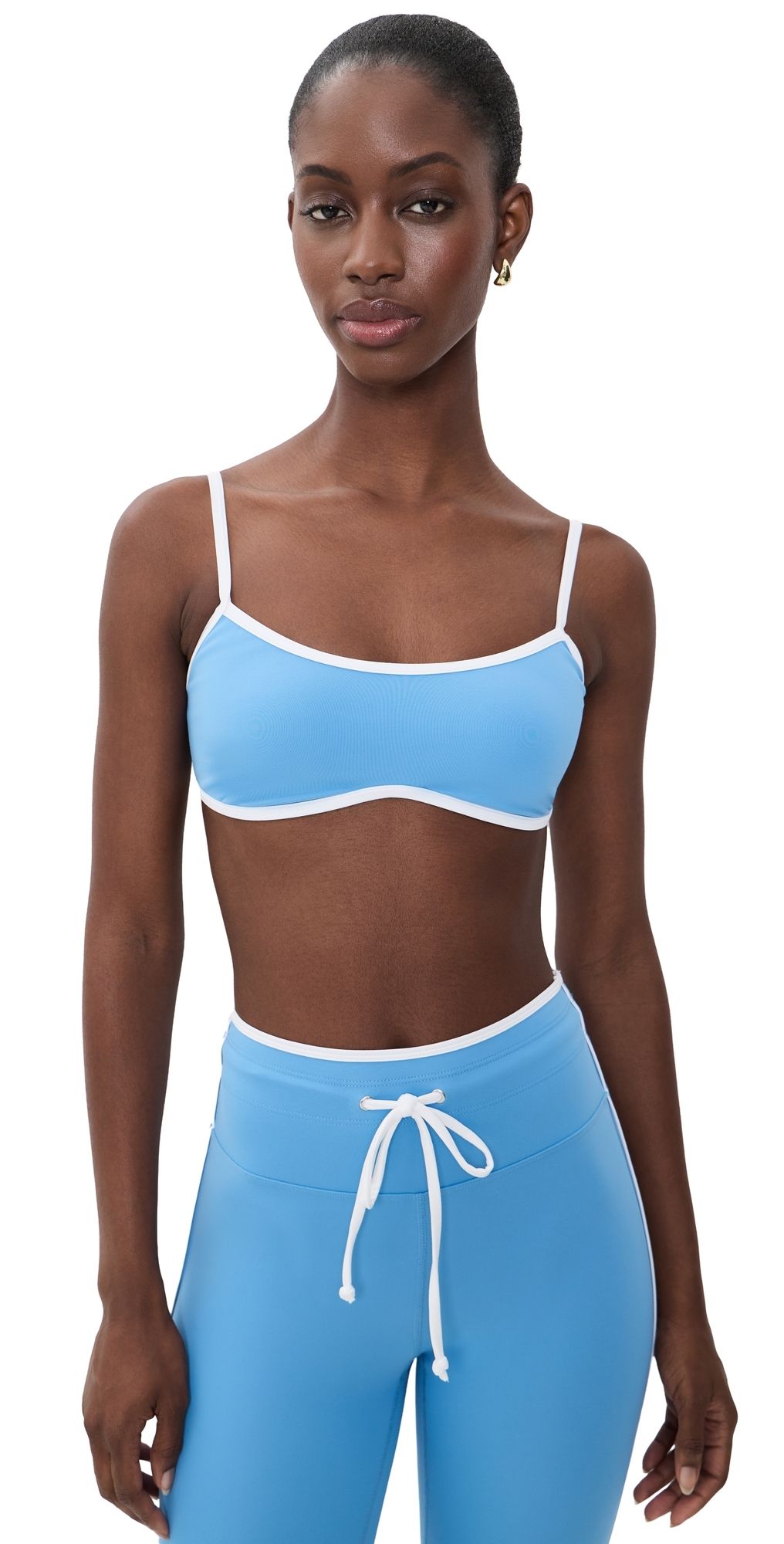 Year of Ours Sport Monica Bra Sport Blue/White XL