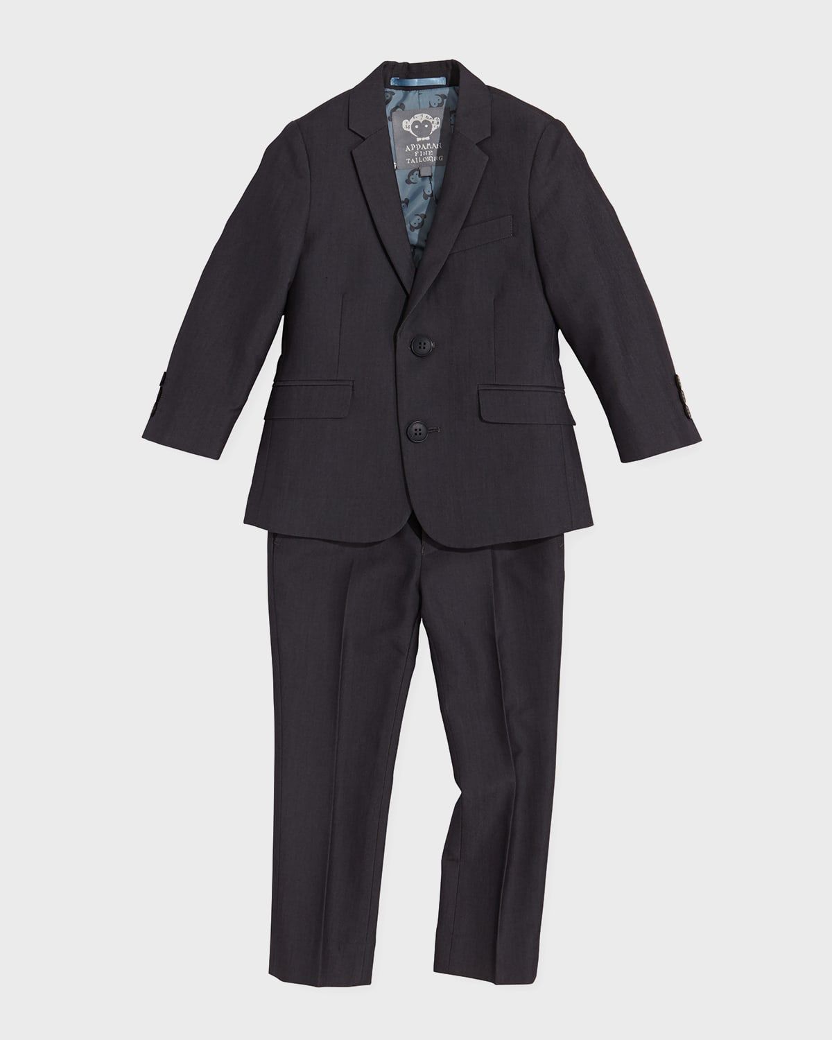 Boys & apos; Two-Piece Mod Suit, Vintage Black, 2T-14