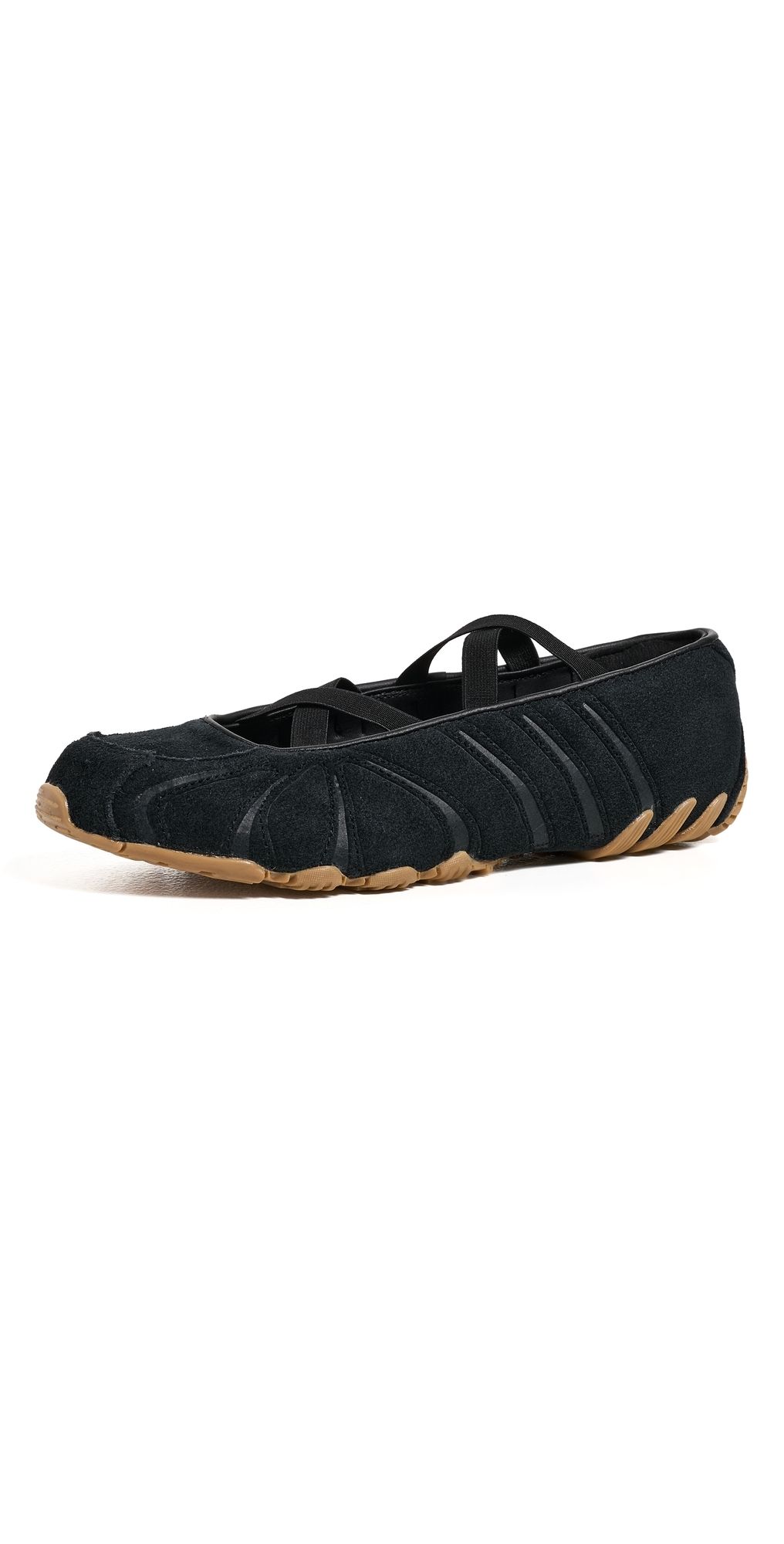 adidas Ghost Sprint Ballet Flats Core Black/Gum 3 10.5