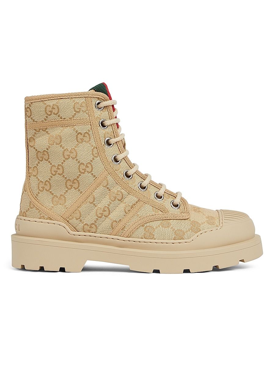 Women's New Sherlin Monogram Ankle Boots - New Sand - Size 9