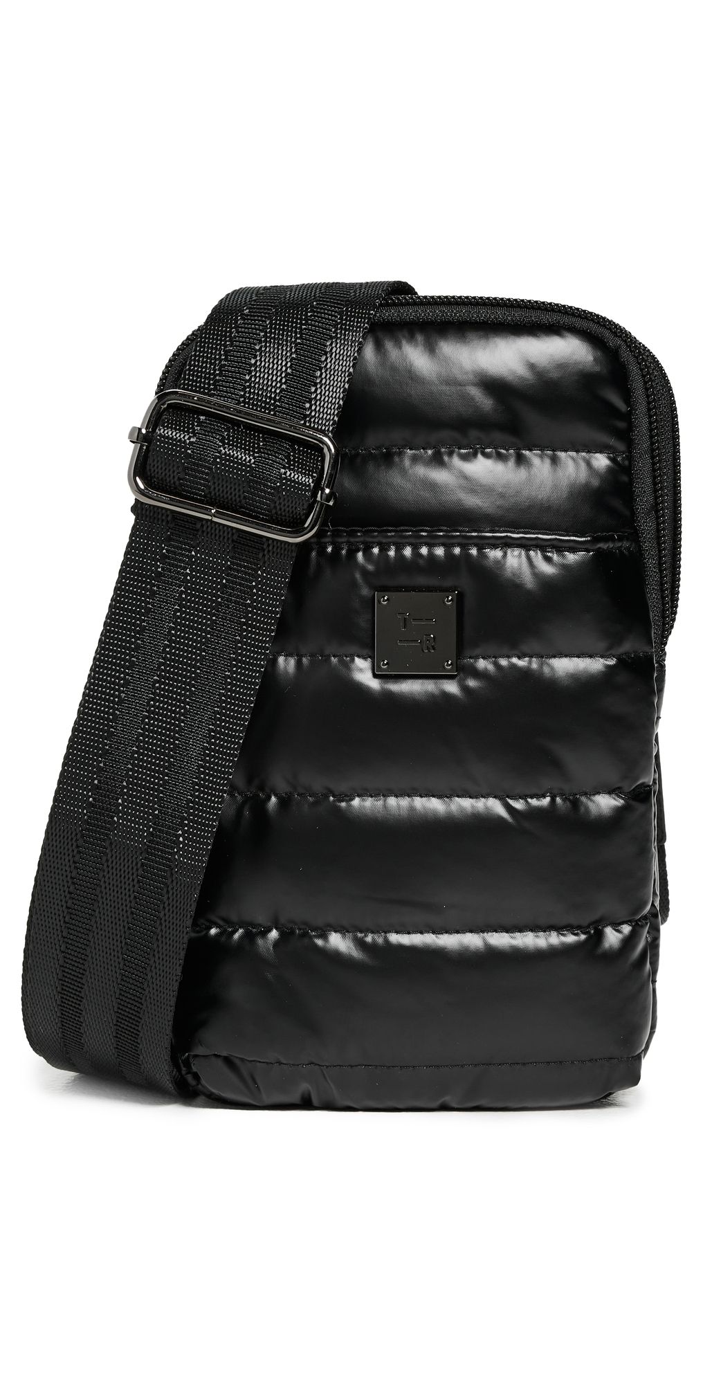 Think Royln Buzz Me Crossbody Bag Pearl Black One Size