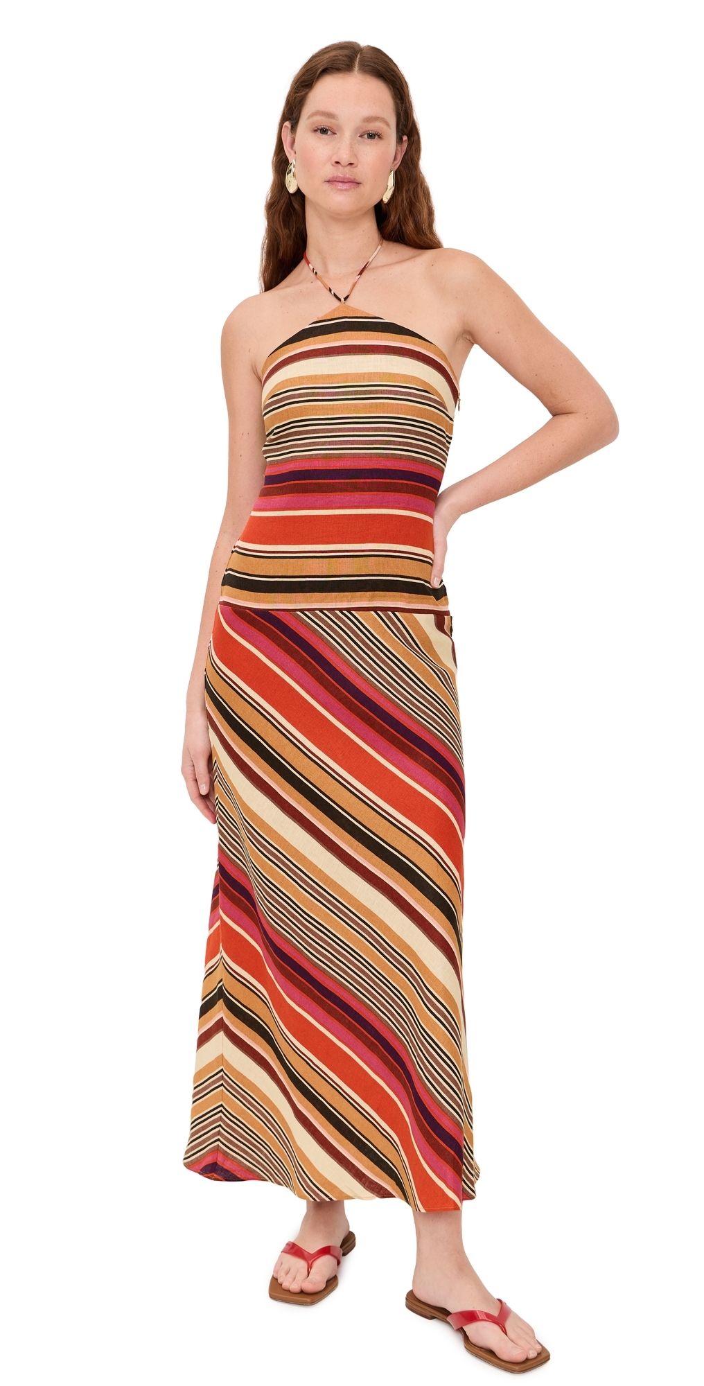 FAITHFULL Clara Maxi Dress Murano Amber 2