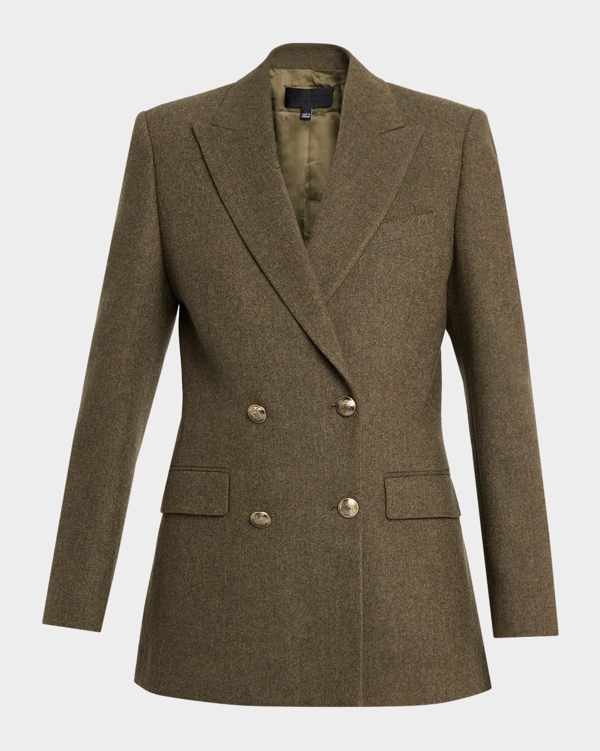 Weston Double-Breasted Wool Jacket