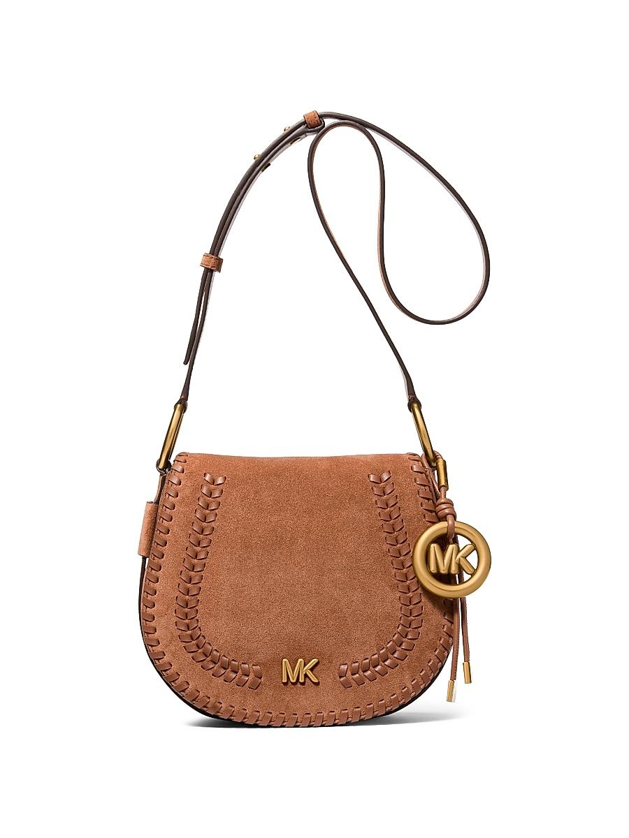 Women's Josie Medium Suede Saddle Bag - Chambray