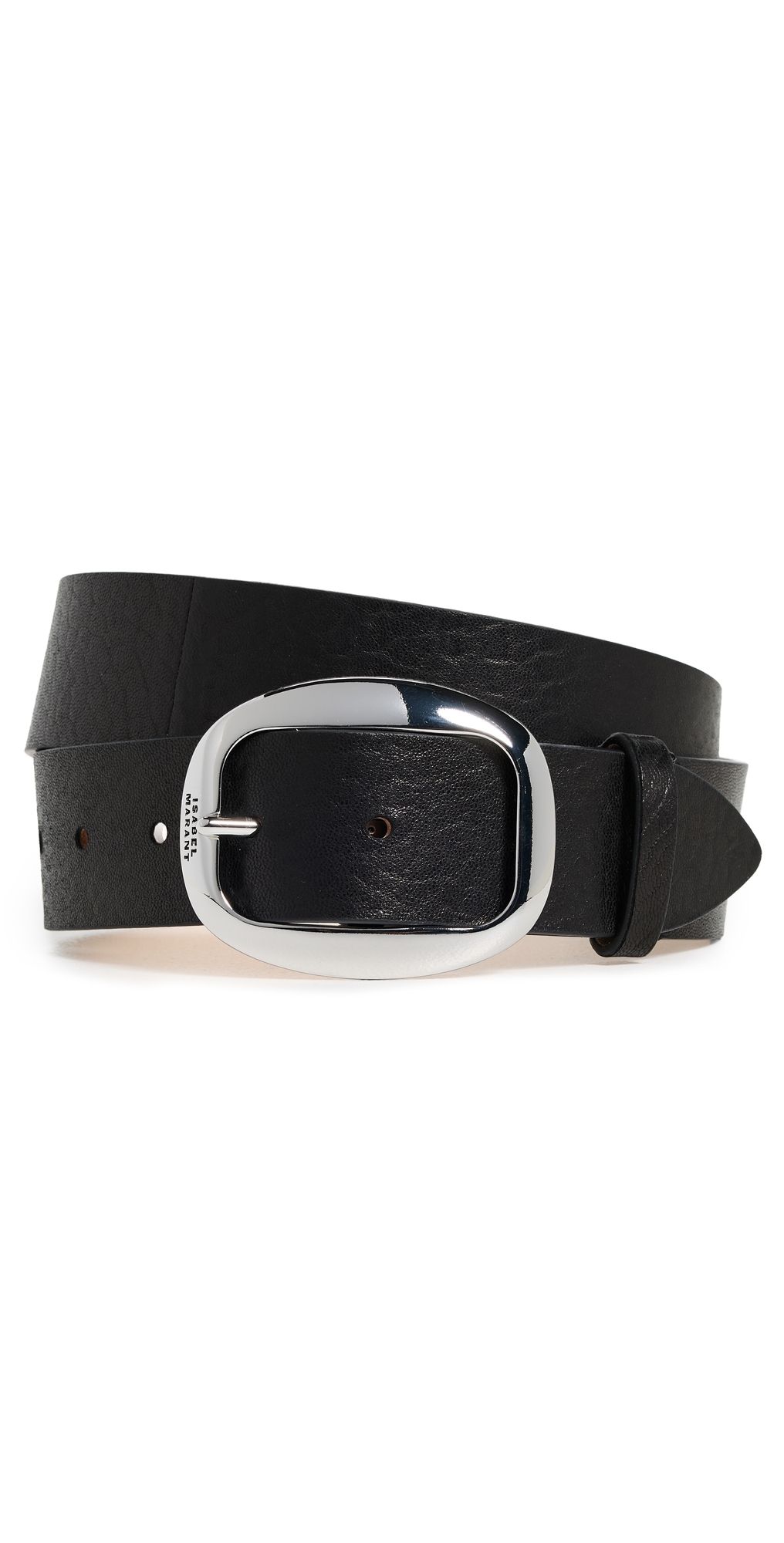 Isabel Marant Dara Belt Black/Silver 95