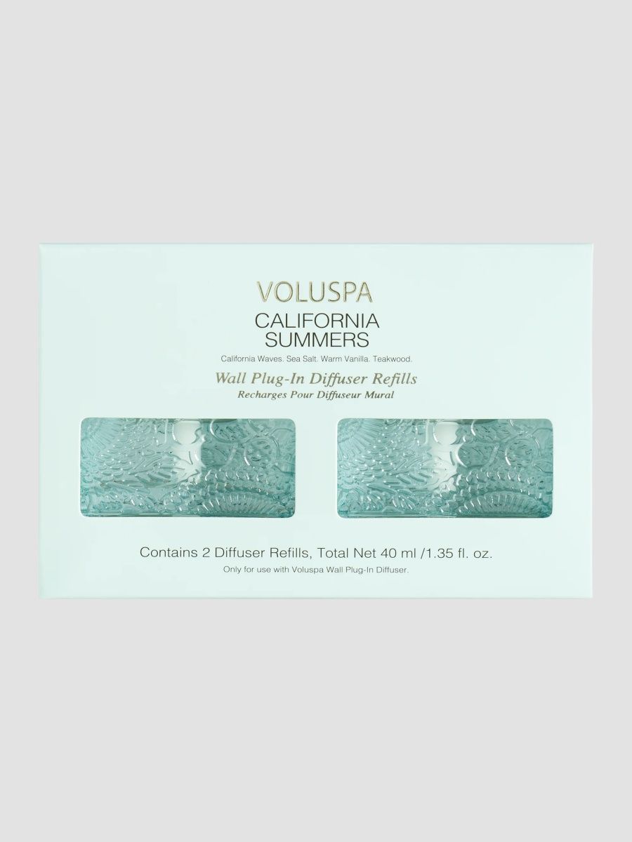 Voluspa Japonica California Summers Wall Plug-In Diffuser Refills