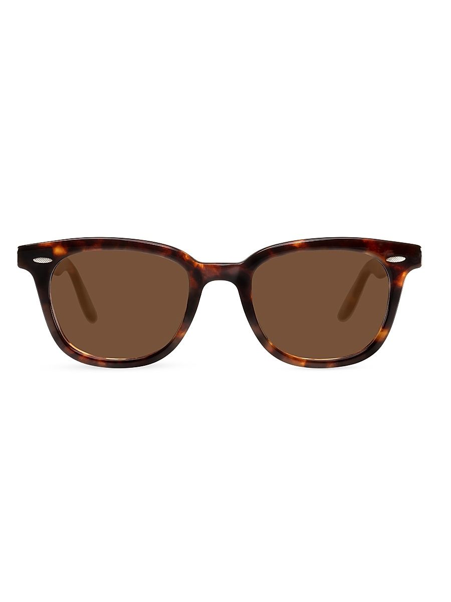 Men's Cecil 50MM Sunglasses - Chestnut