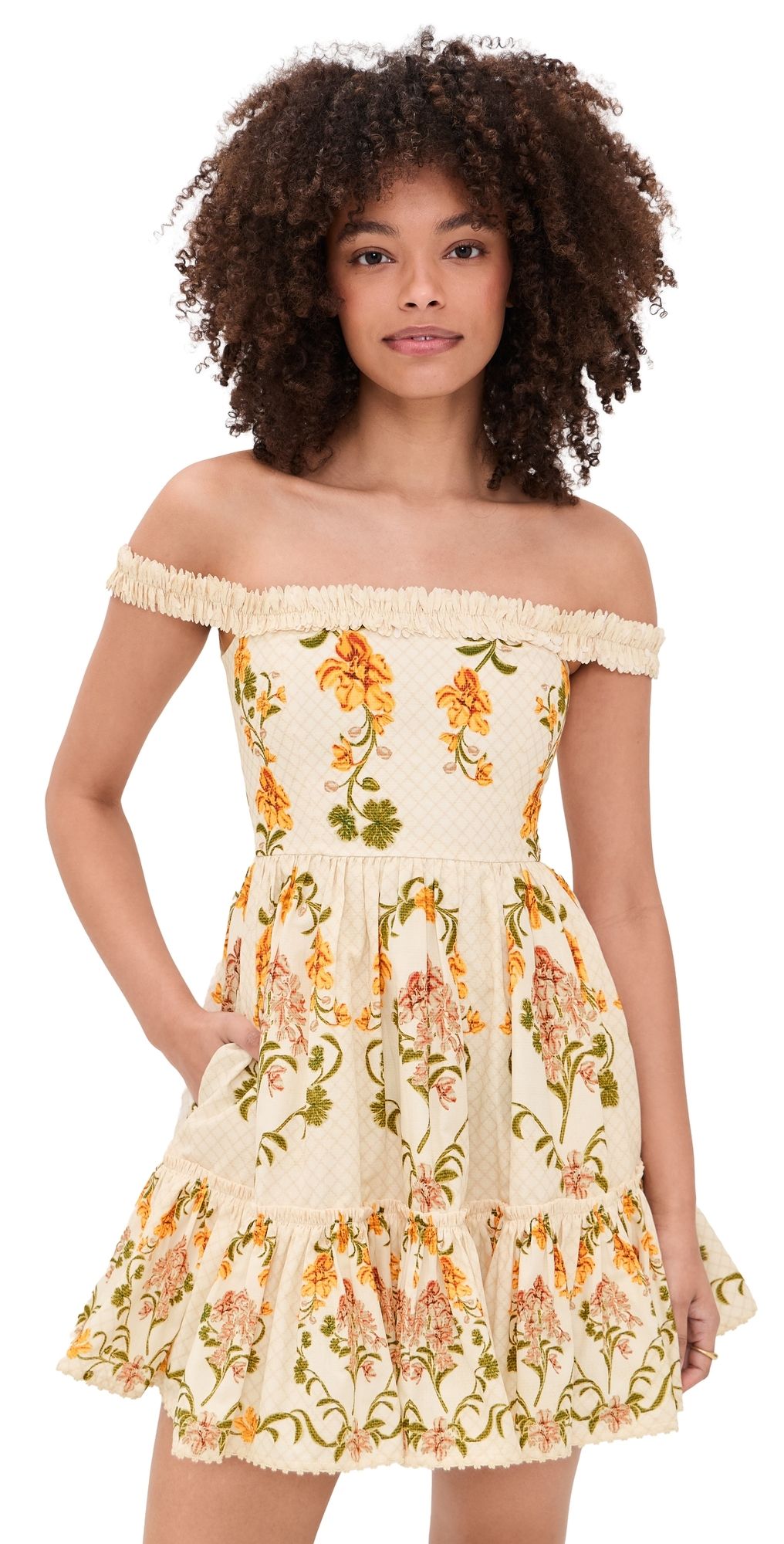 Agua by Agua Bendita Boreal Cordillera Dress Multicolor L