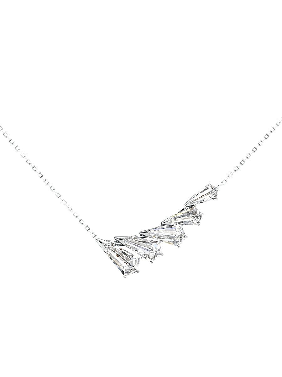 Women's Phoenix 18K White Gold & 3.33 TCW Lab-Grown Diamond Wing Pendant Necklace - White Gold