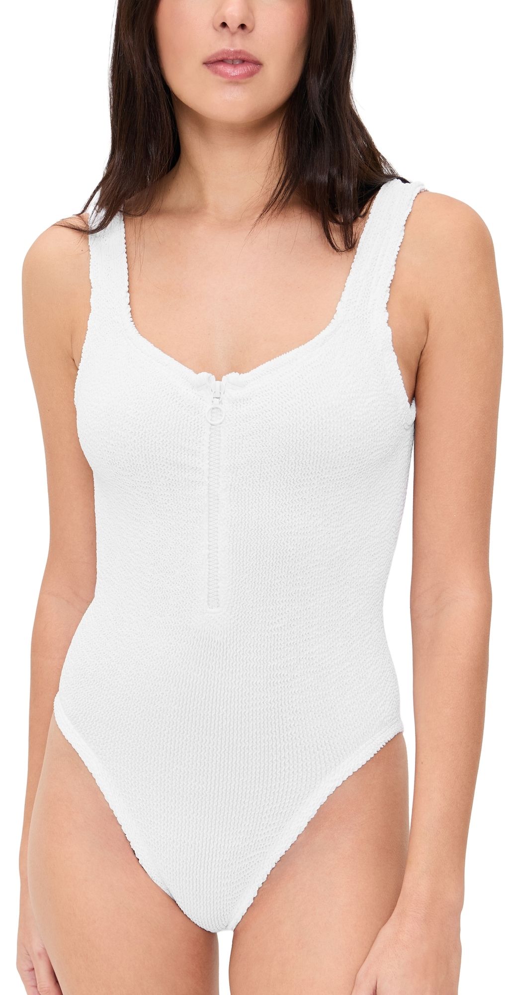 Hunza G Dallas One Piece White One Size