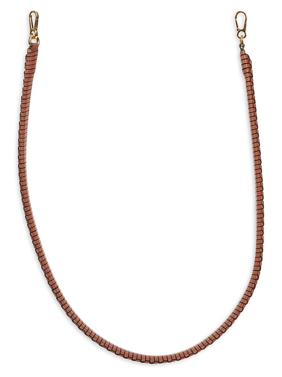Women's Spiral Woven Strap - Pecan