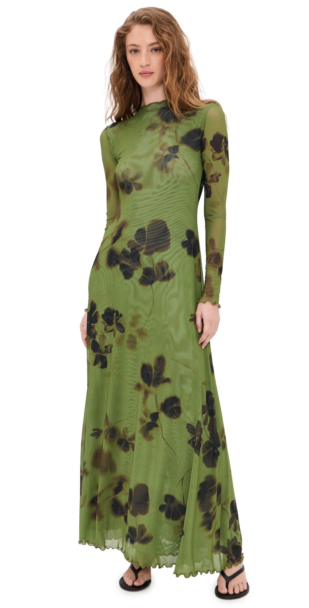 RESA Lyon Maxi Dress Evergreen XL