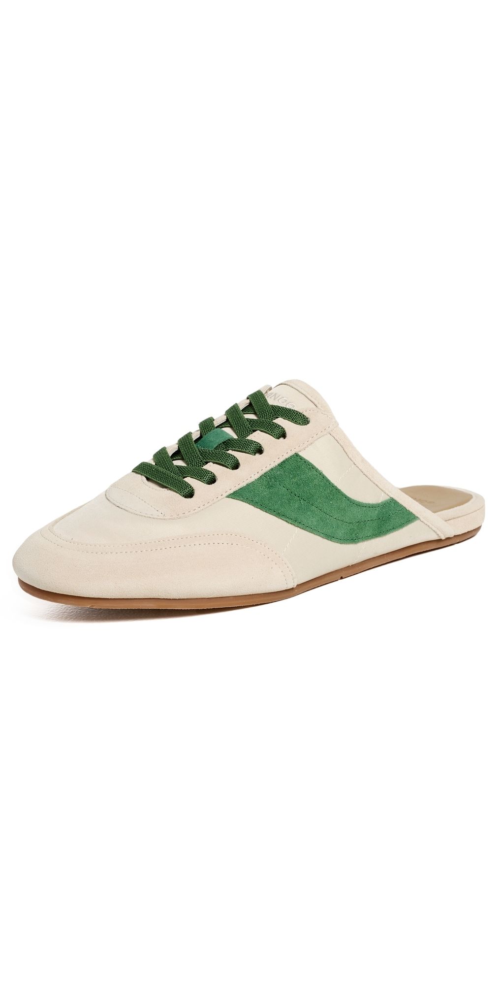 Vince Solstice Mule Sneakers Moonlight/Garden Green 5