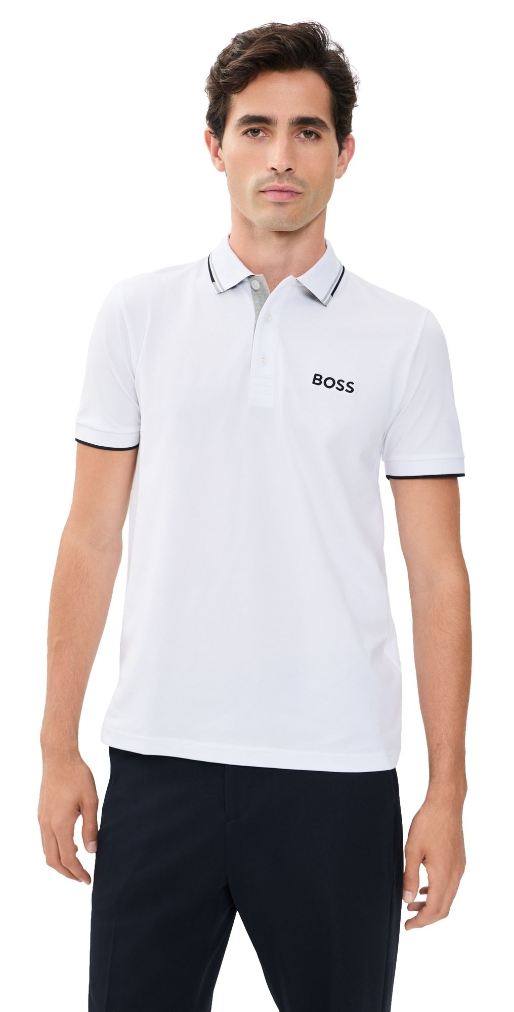 BOSS Paddy Pro Polo Shirt White L