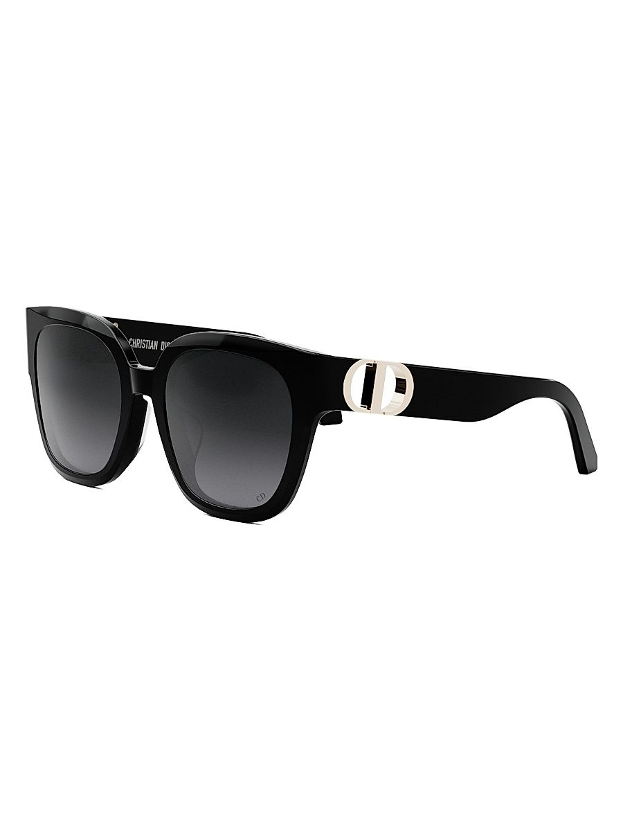 Women's 30Montaigne S10F 54MM Square Sunglasses - Black