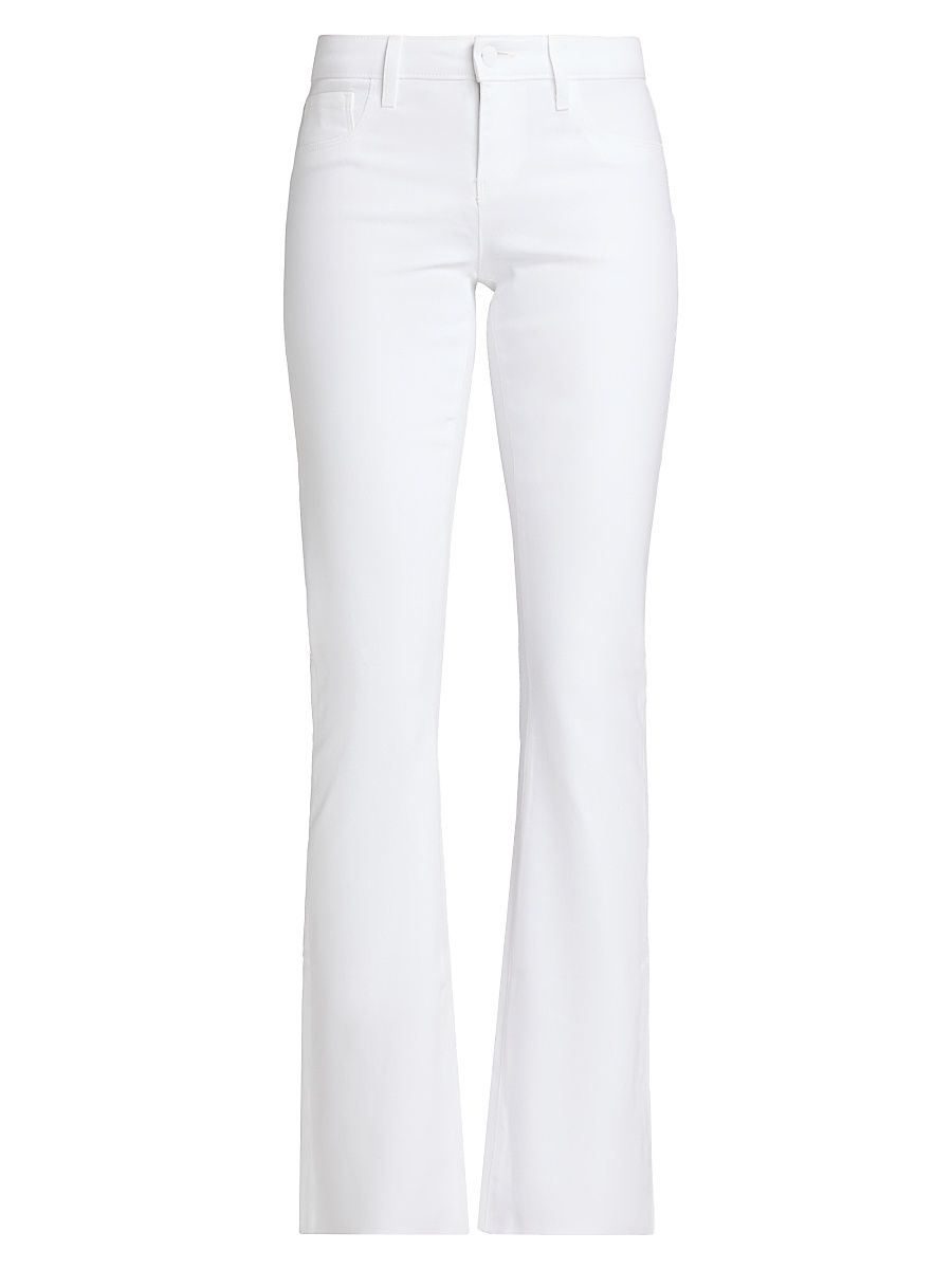 Women's Sneeki Coated Straight-Leg Jeans - Blanc Coated - Size 30