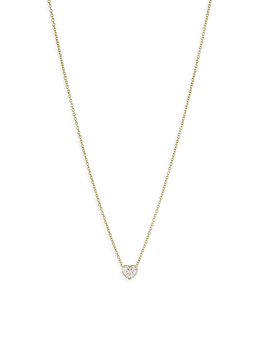 Women's Endless Colonnade Orangerie De Coeur 18K Gold & 0.30 TCW Diamond Necklace - Yellow Gold