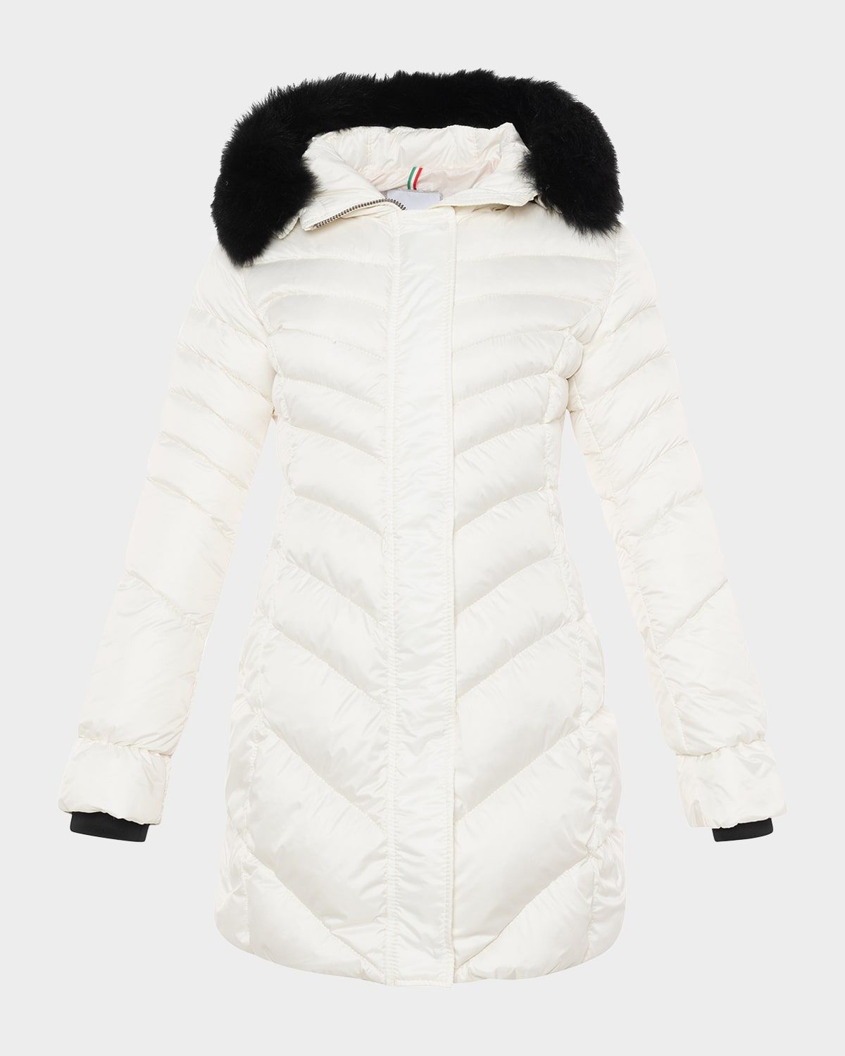 Apres-Ski Jacket With Detachable Toscana Lamb Shearling Hood Trim