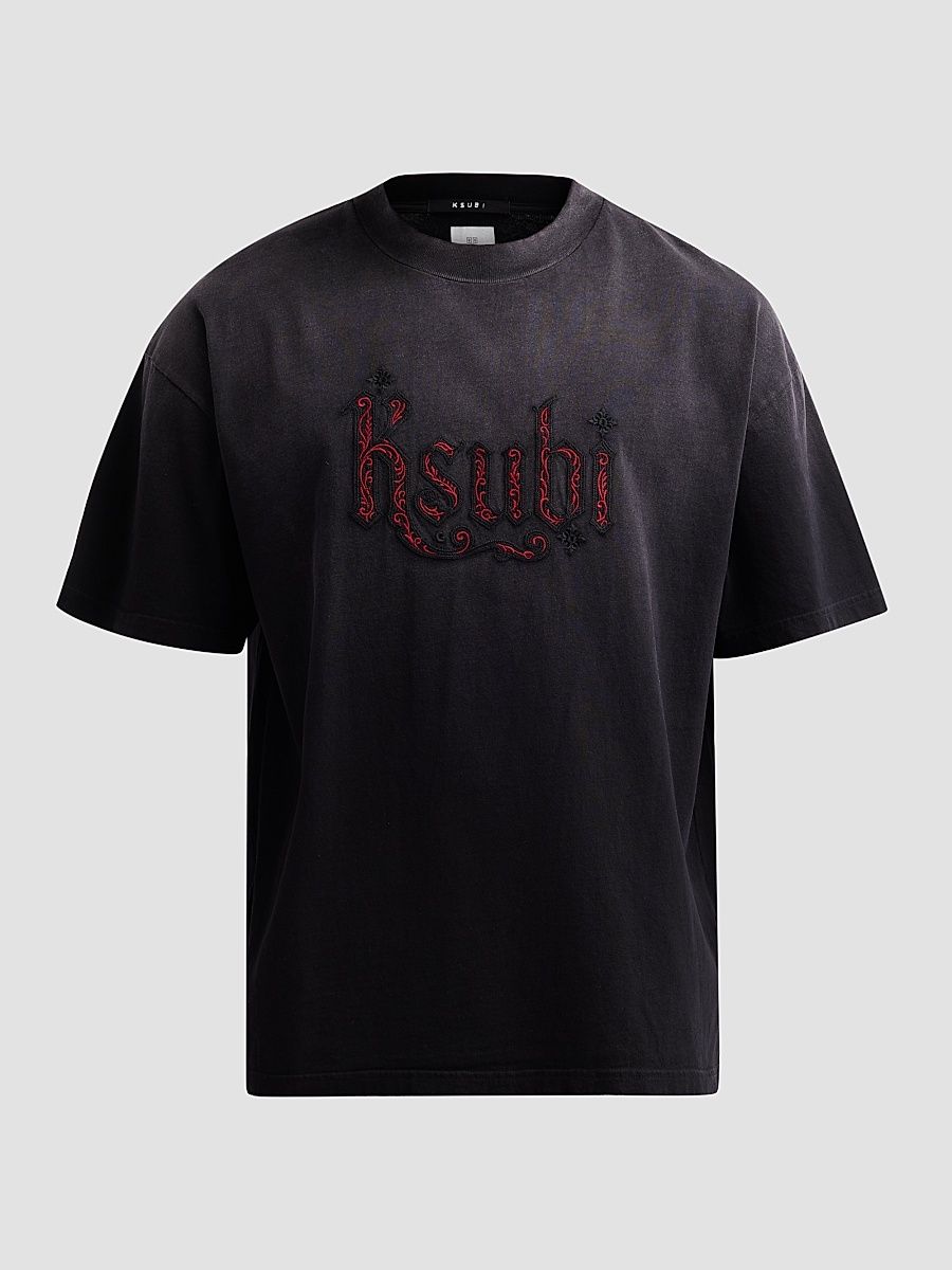 Men's Paise Ekcess Cotton T-Shirt - Charcoal - Size XXL