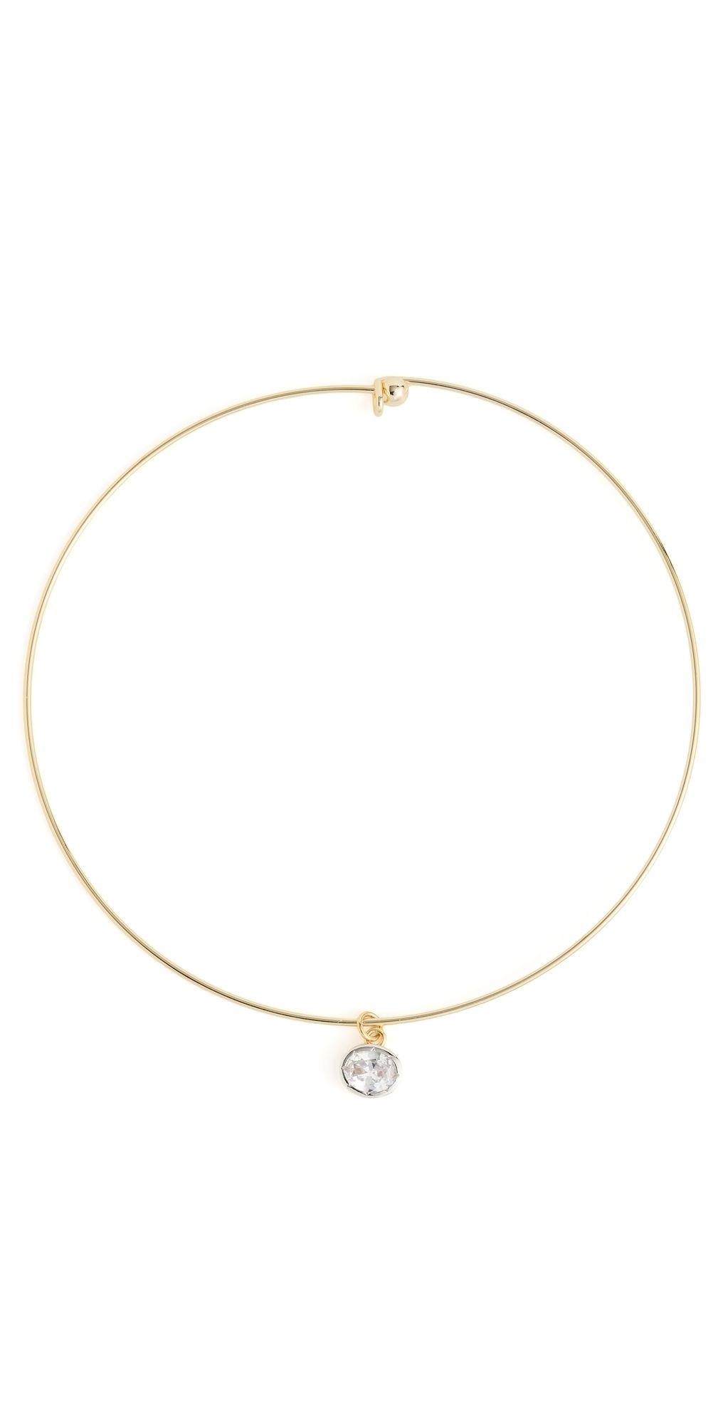 Luv Aj The Marais Pendant Gold Wire Necklace Gold One Size