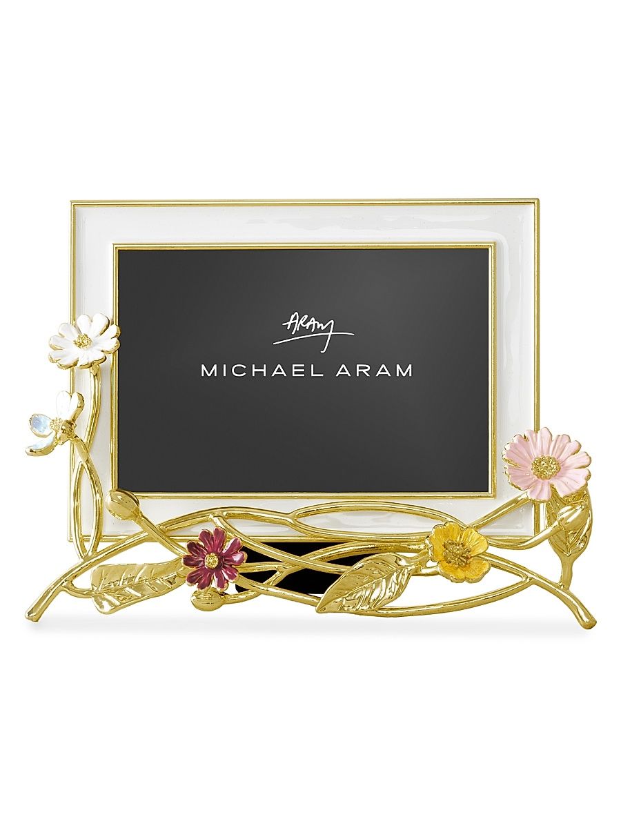 Wildflowers Enameled Frame