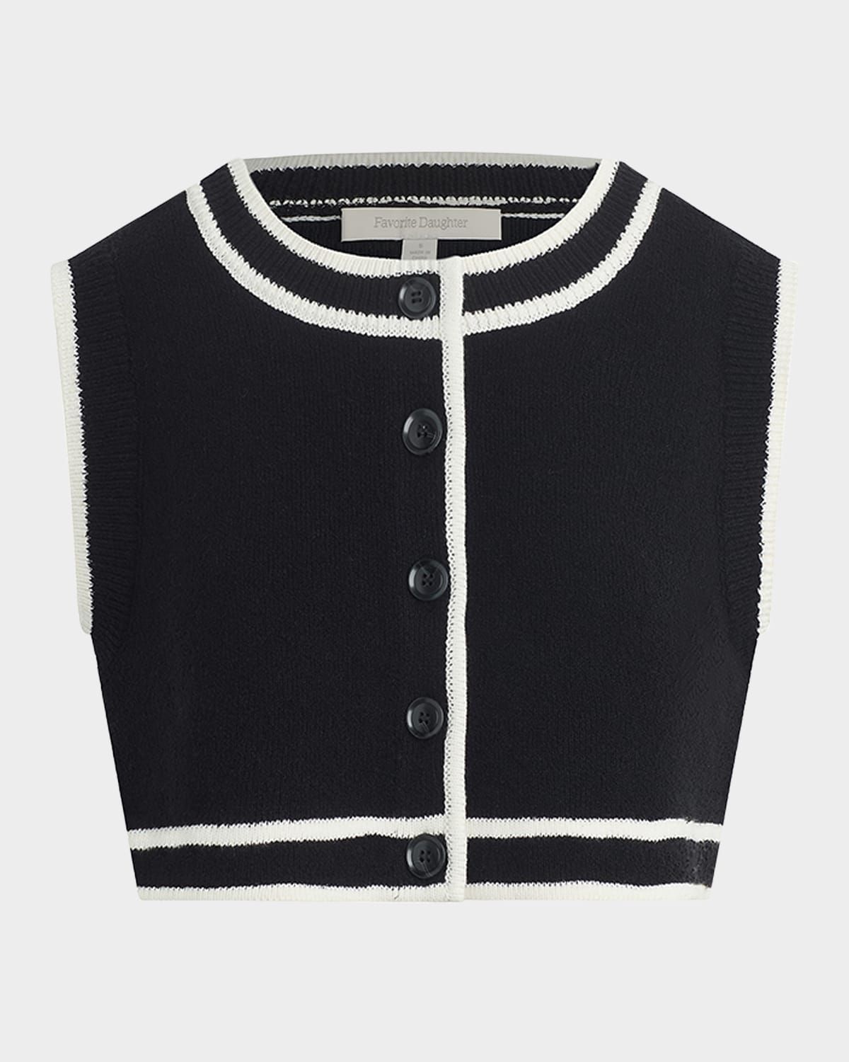 The Meredith Knit Crop Top