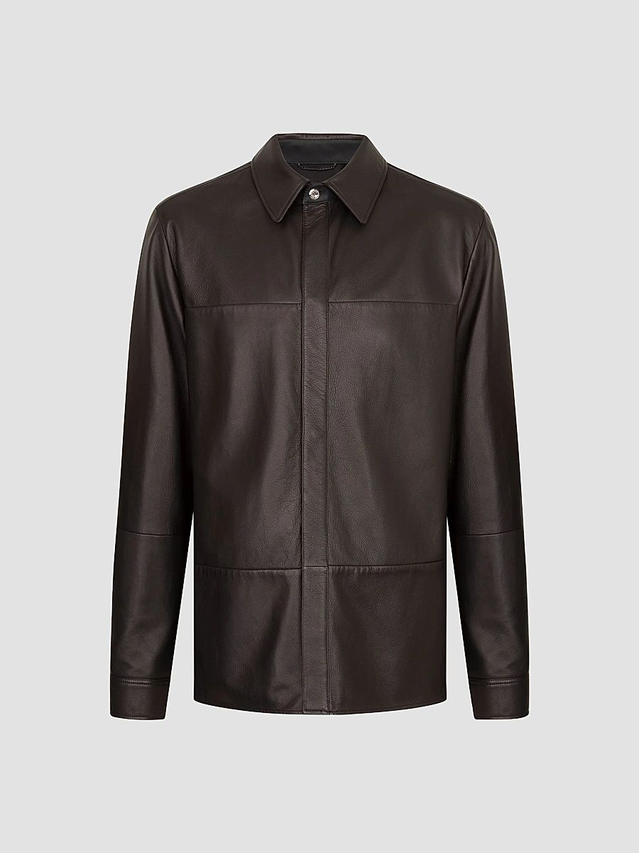 Stefano Ricci Men's Overshirt Jacket - Black - Size 48