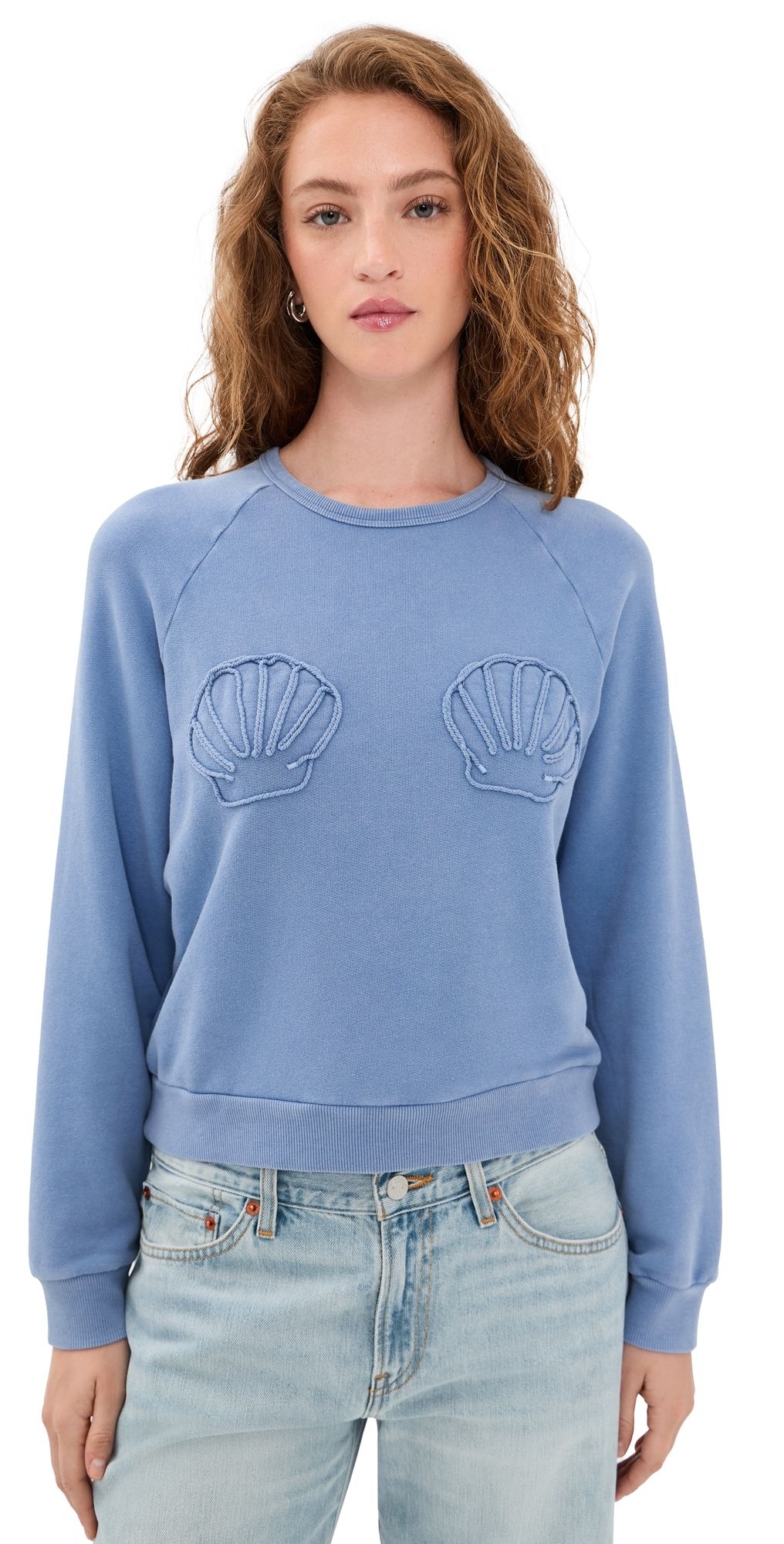 Marine Layer Cloud 9 Terry Sweatshirt Granada Sky M
