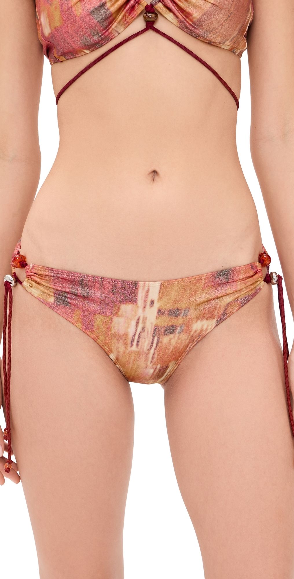 Isabel Marant Alvina Bikini Bottoms Orange 38