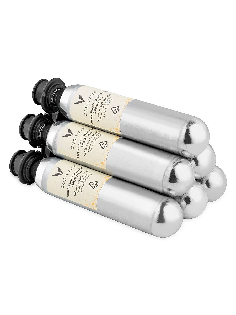 Pure Sparkling CO2 6-Pack Capsules - Silver