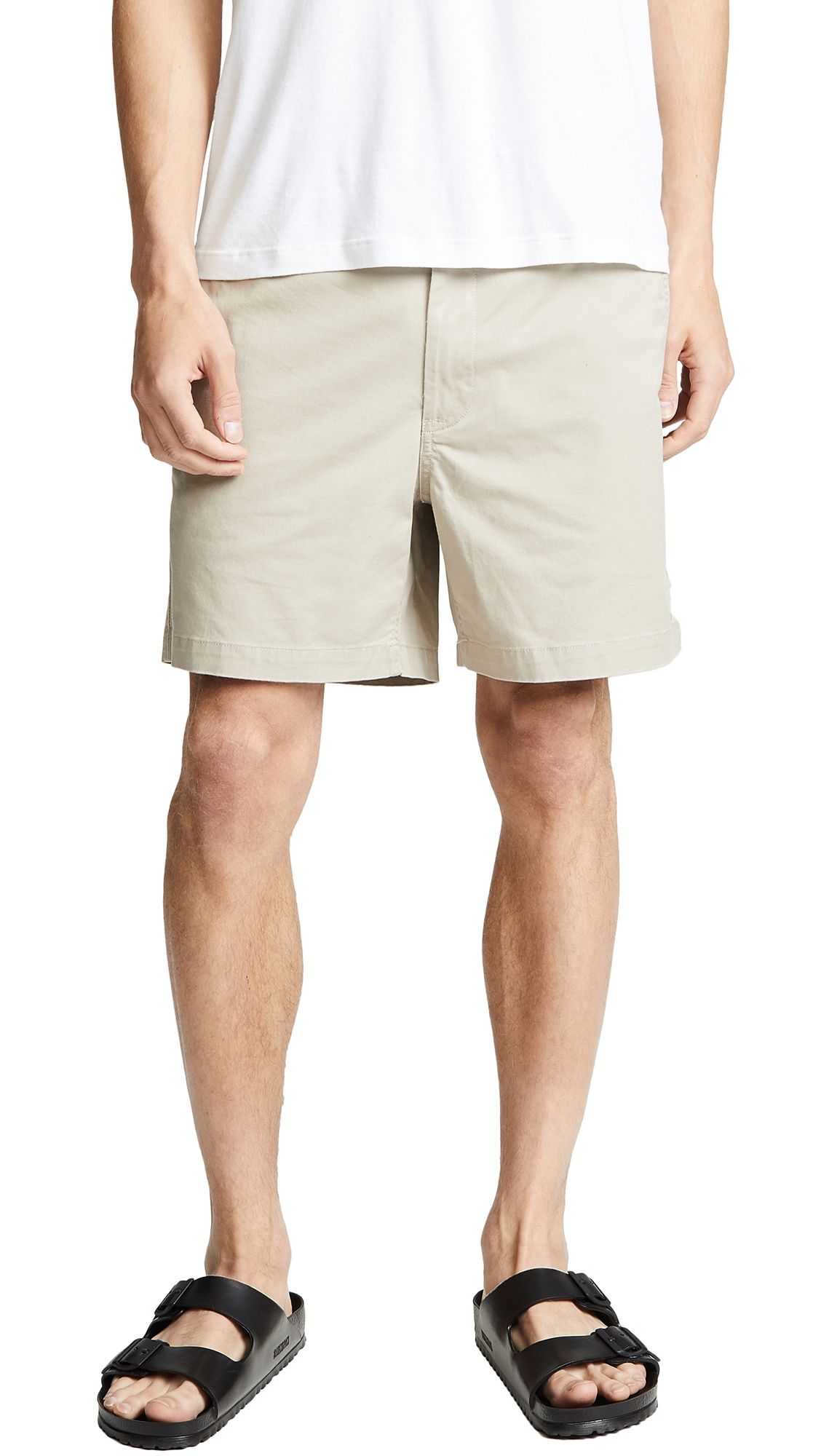 Polo Ralph Lauren Classic Fit Stretch Chino Prepster Shorts 6 Khaki Tan M