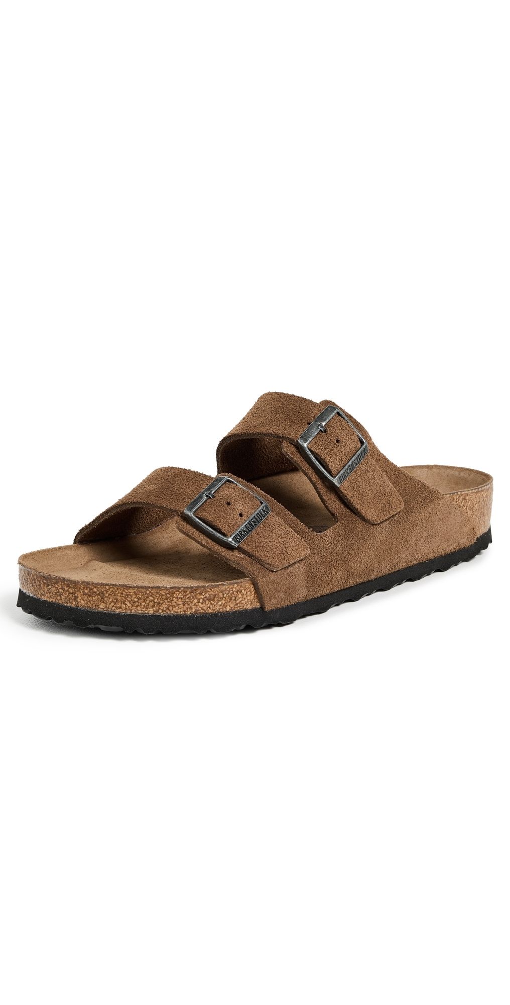 Birkenstock Arizona Soft Footbed Slippers Dark Tea 45