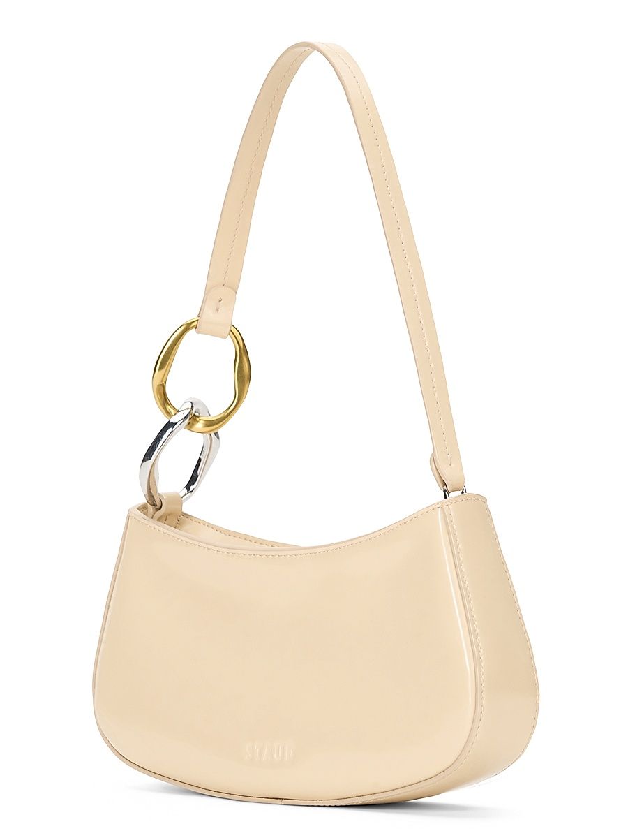 Women's Ollie Leather Shoulder Bag - Espresso