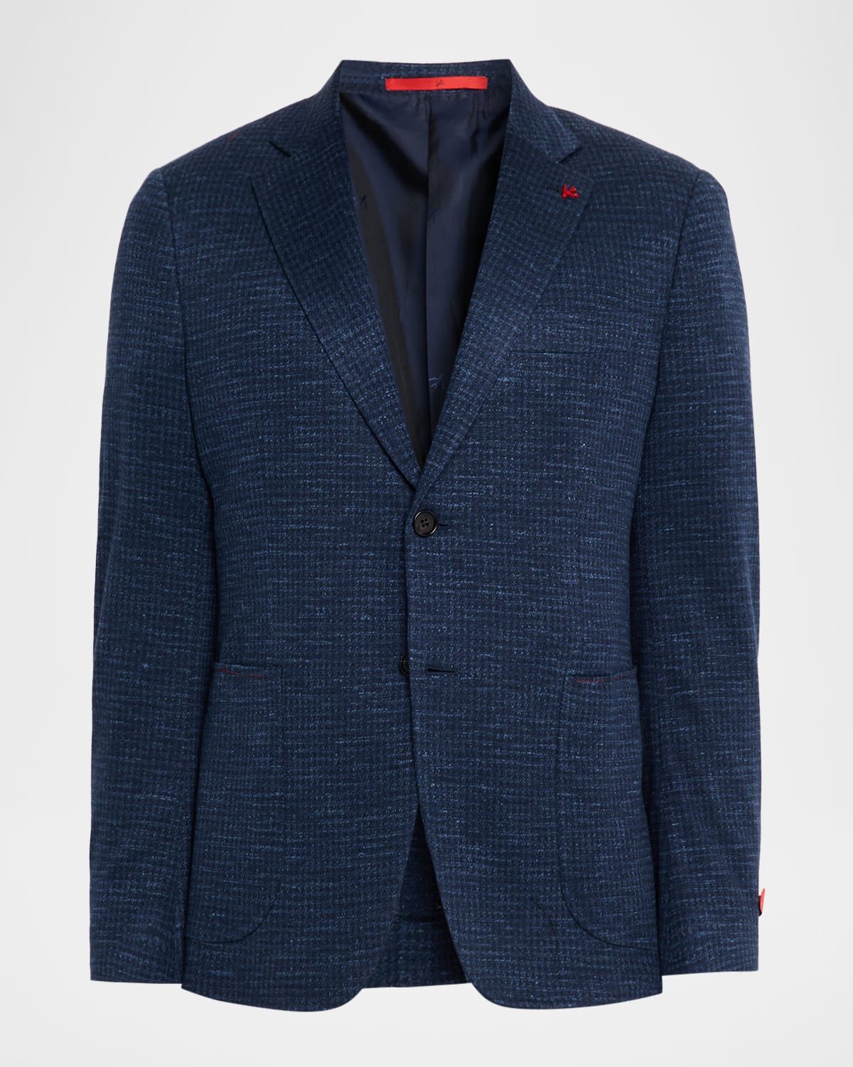 Men & apos;s Houndstooth Wool-Blend Jersey Blazer