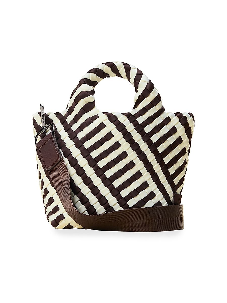Women's St. Barths Petit Striped Geo Tote Bag - Ravenna