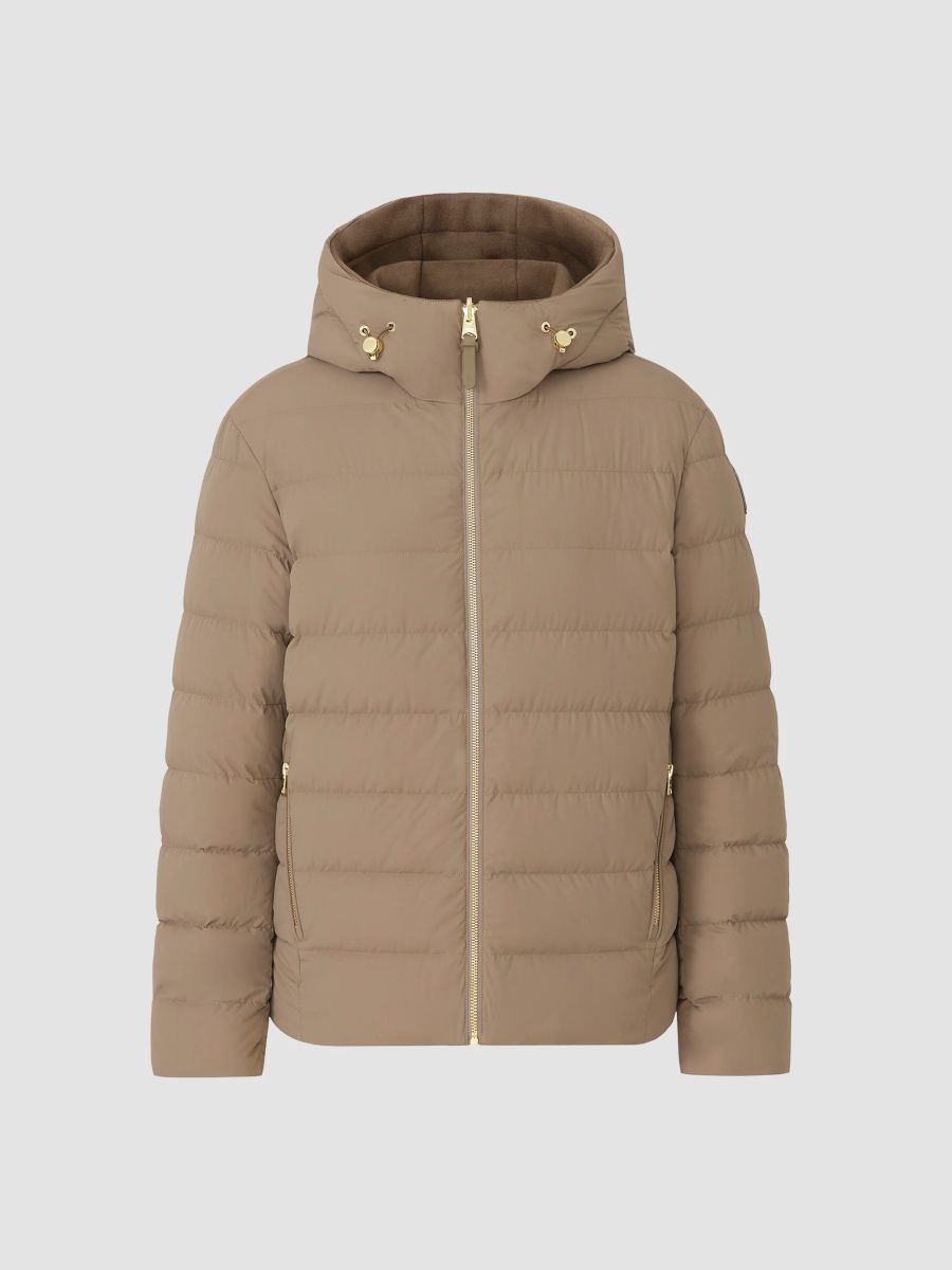 Mackage Women's Singa Reversible Down Jacket - Truffle Brown - Size Small