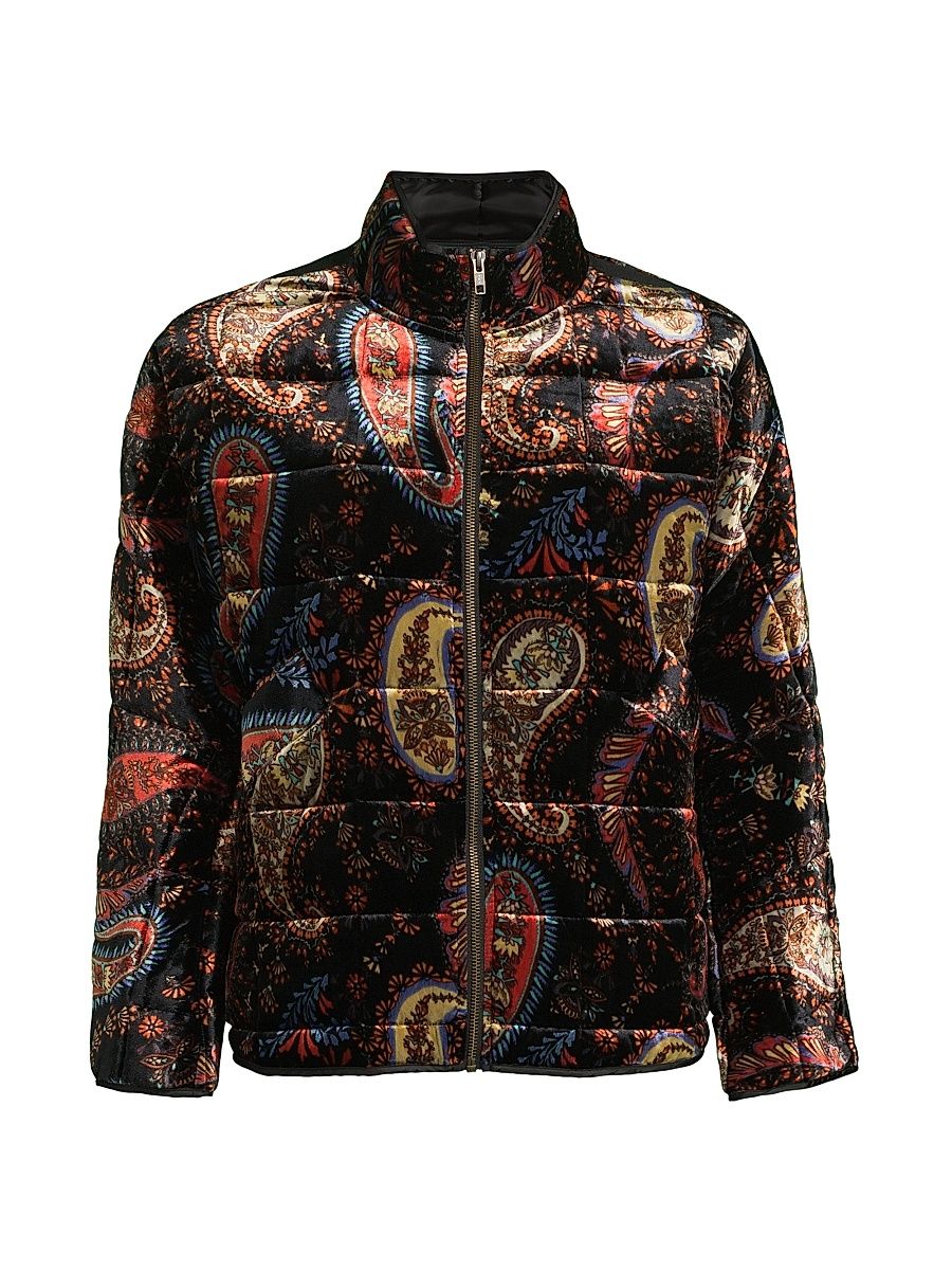 Women's Sezana Paisley Quilted Jacket - Sezana - Size Large