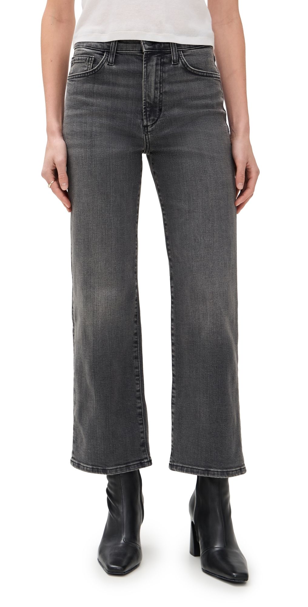 Joe's Jeans The Blake Cropped Wide Leg Jeans Affluence 23