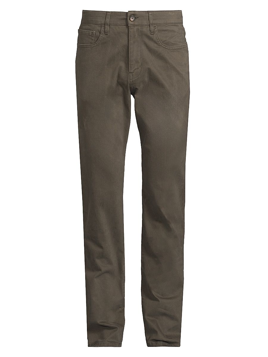 Men's Dylan Cotton-Blend Chino Pants - Light Highlands - Size 36