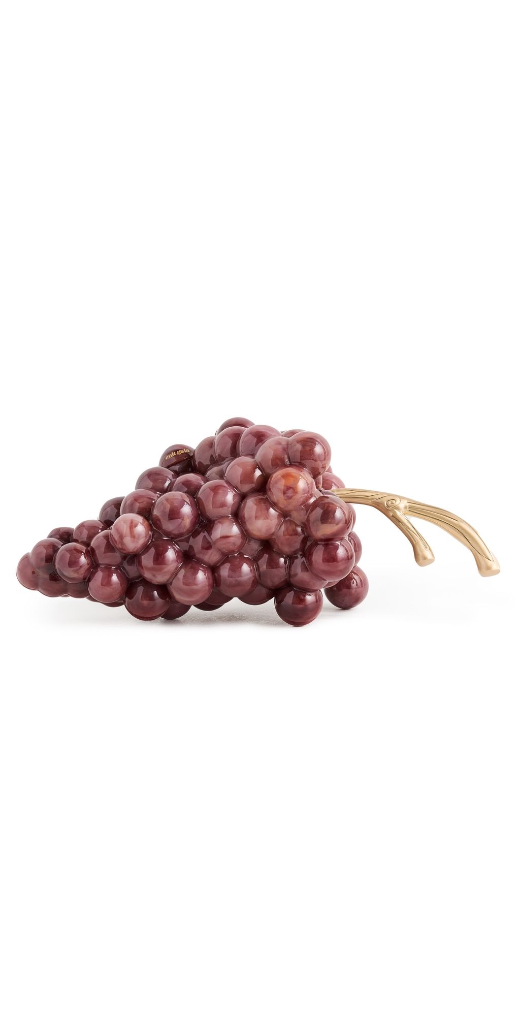 Cult Gaia Grape Clutch Crimson One Size