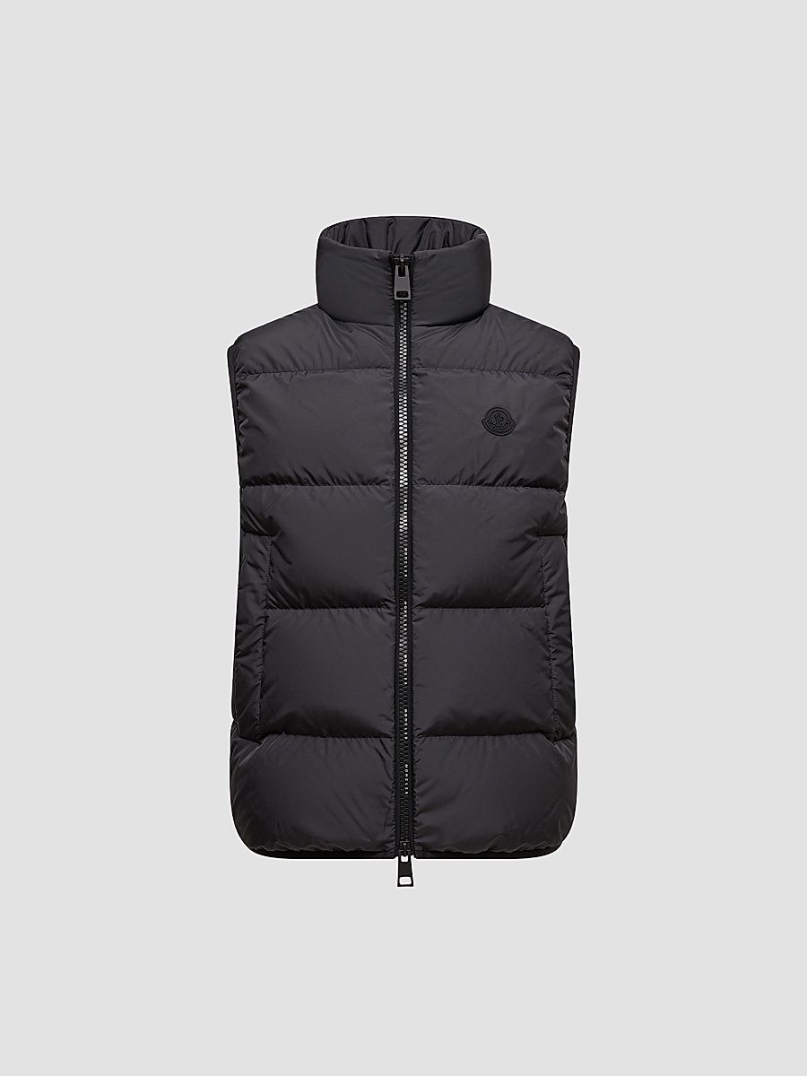 Men's Gabas Puffer Vest - Black - Size Large