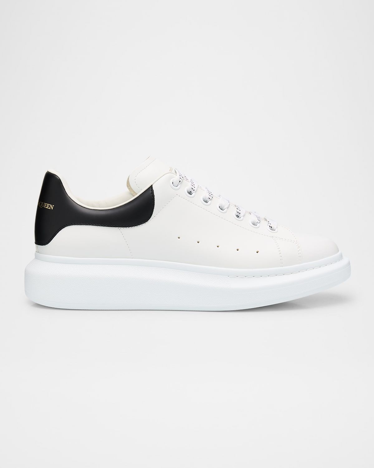 Men & apos;s Oversized Leather Low-Top Sneakers