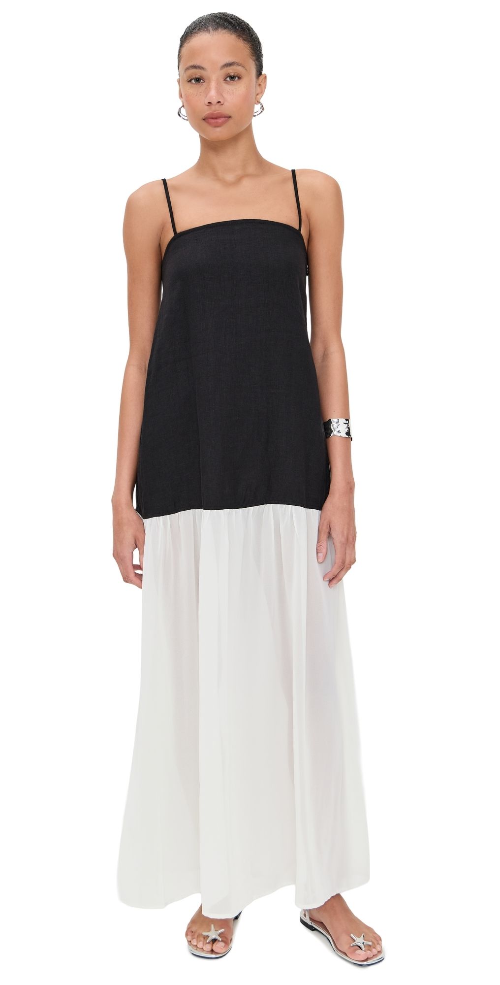 VRG GRL Nora Maxi Dress Noir M