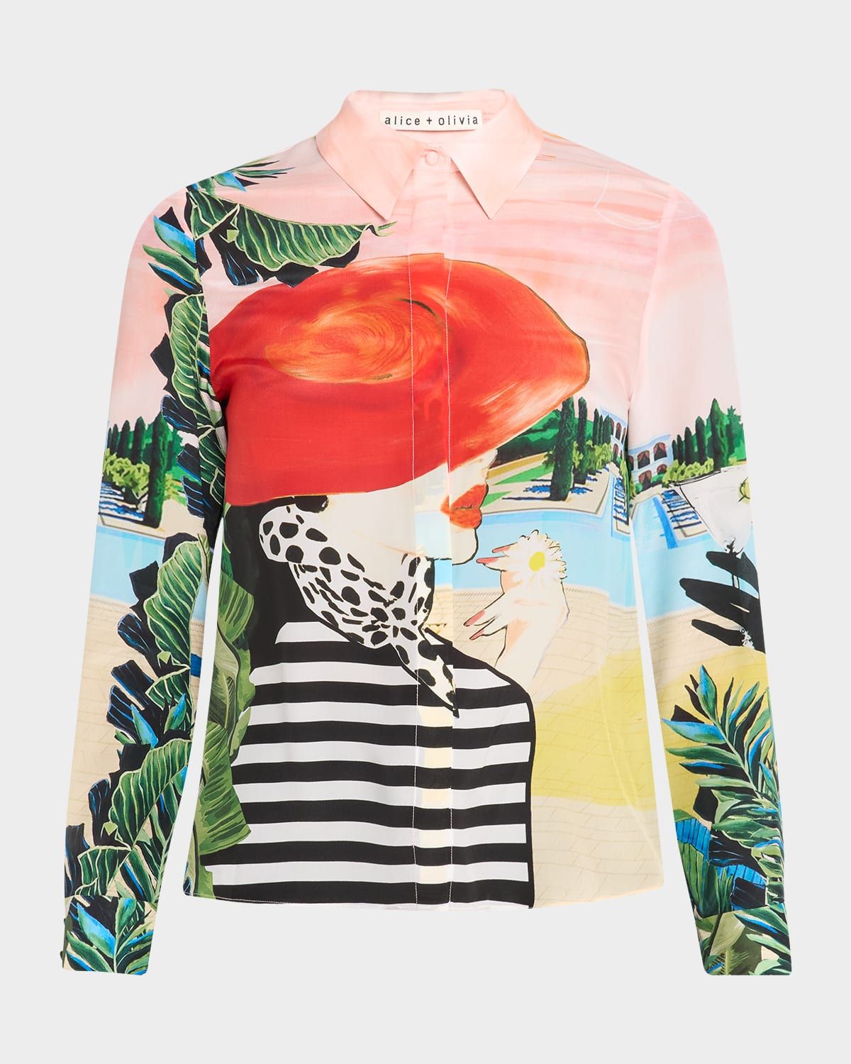 Palm Beach Willa Placket Top