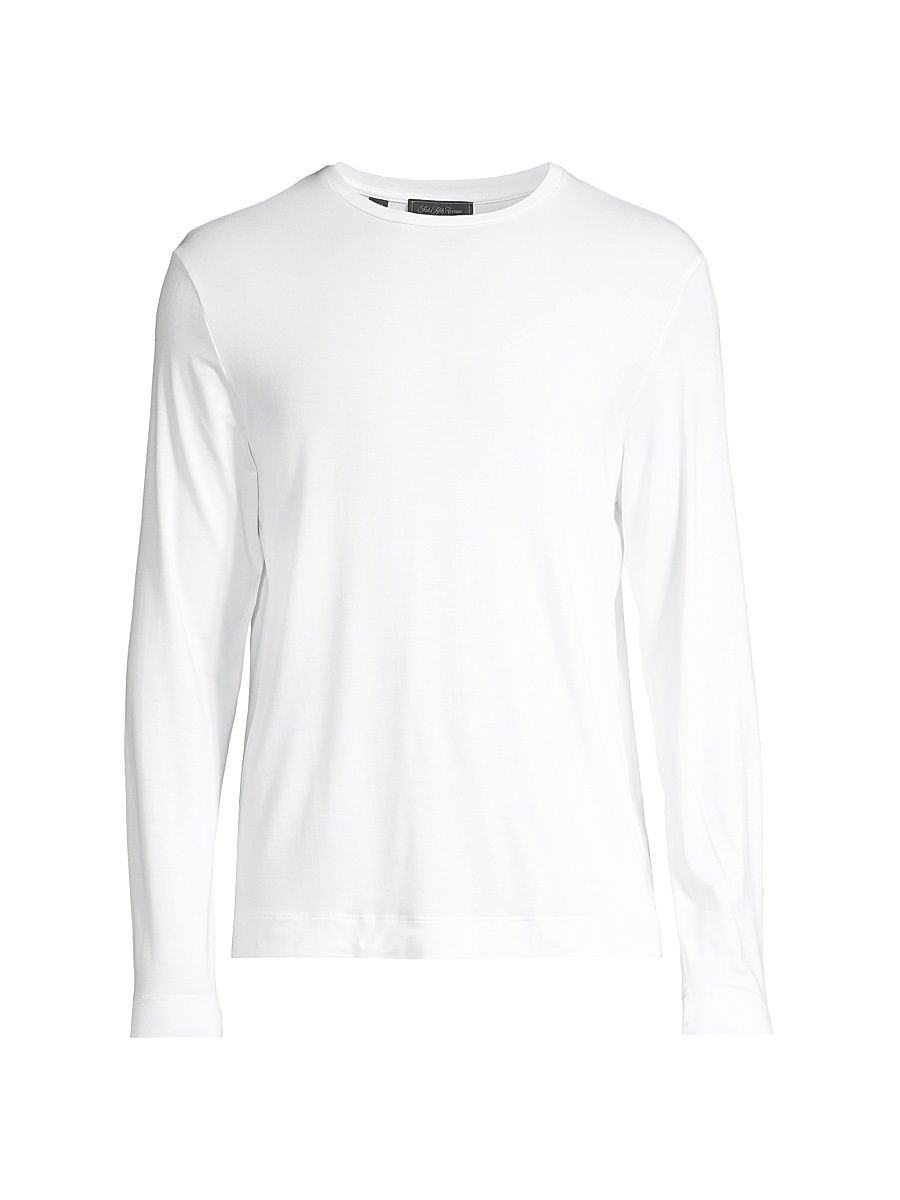 Men's COLLECTION Elevated Long Sleeve Base T-Shirt - White - Size XXL