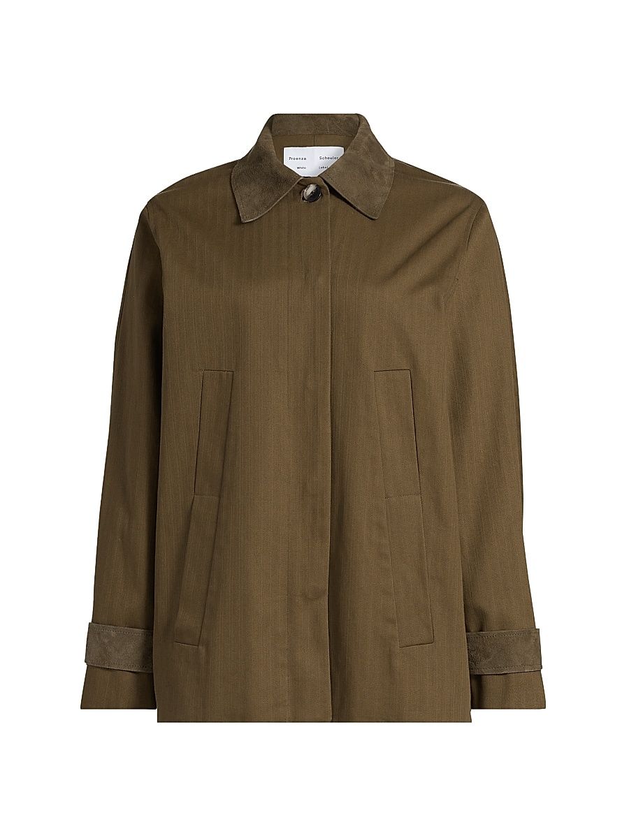 Women's Angela Oversized Jacket - Wood - Size 12