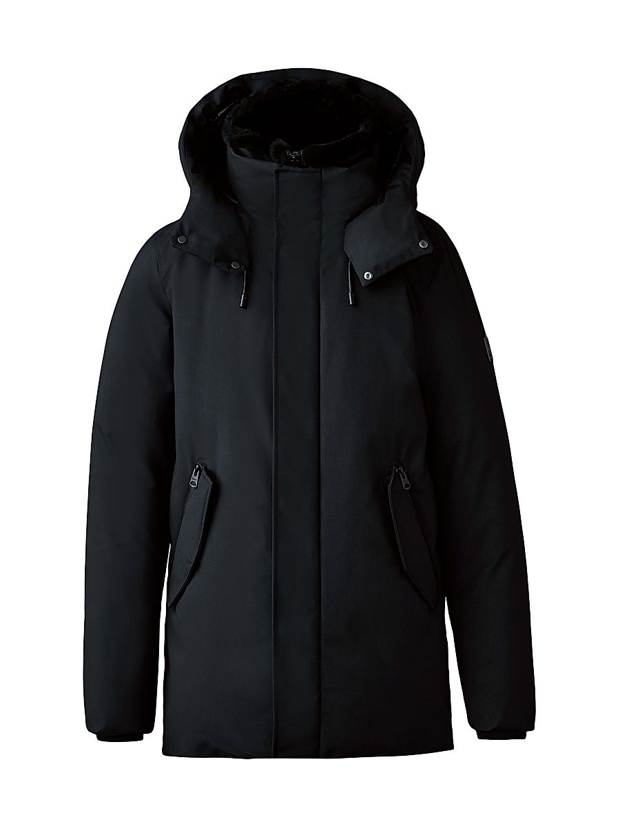 Men's Sullivan 2-In-1 Down Coat With Removable Bib - Black - Size 36