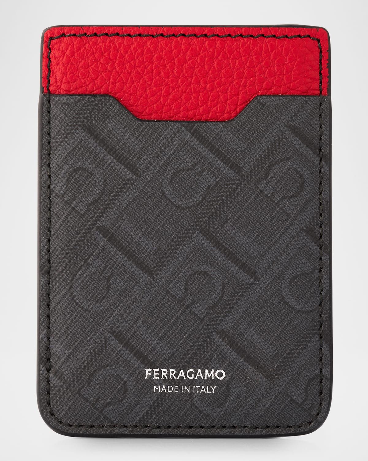 Men & apos;s Monogram MagSafe Card Holder